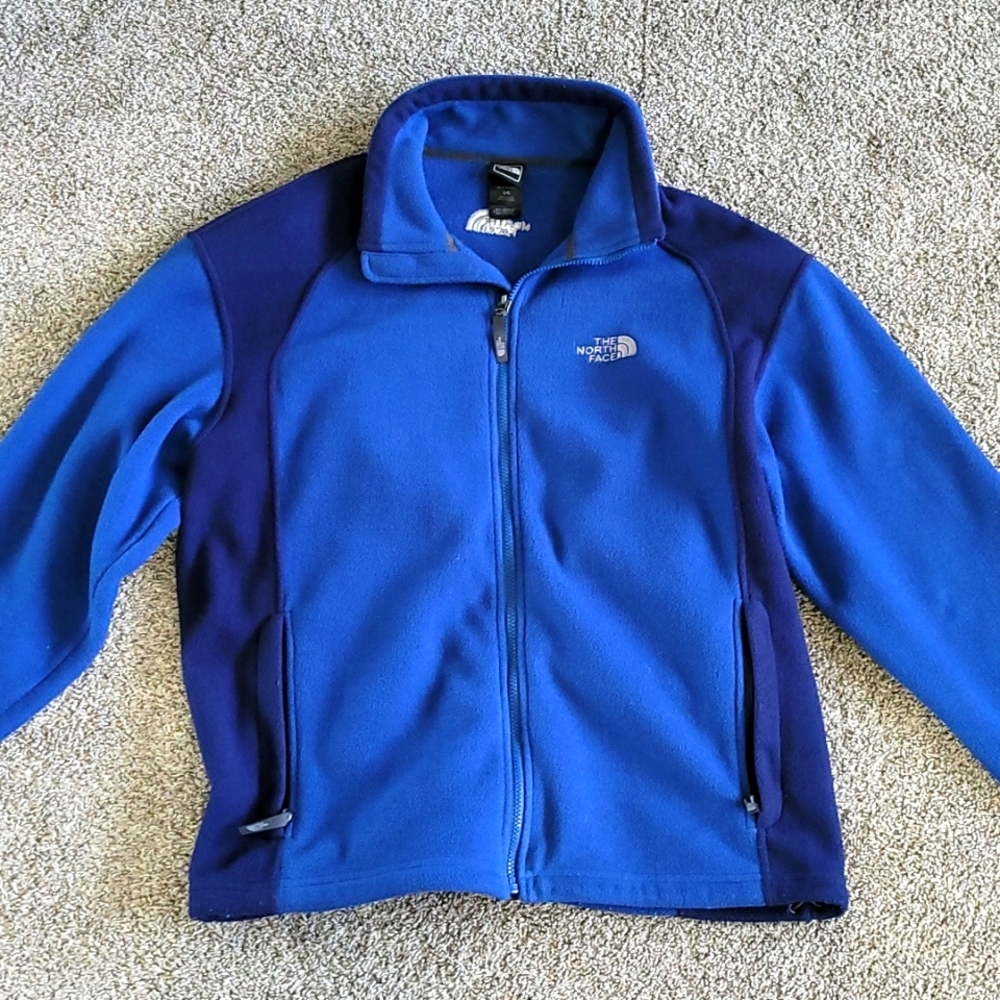 North Face fleece jacket large